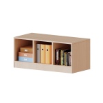 ErgoTray Regal, 3reihig, 1 OH, mit Möbelstellfüßen, B/H/T 104,5x46x40cm 